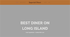 Desktop Screenshot of imperialdiner.com